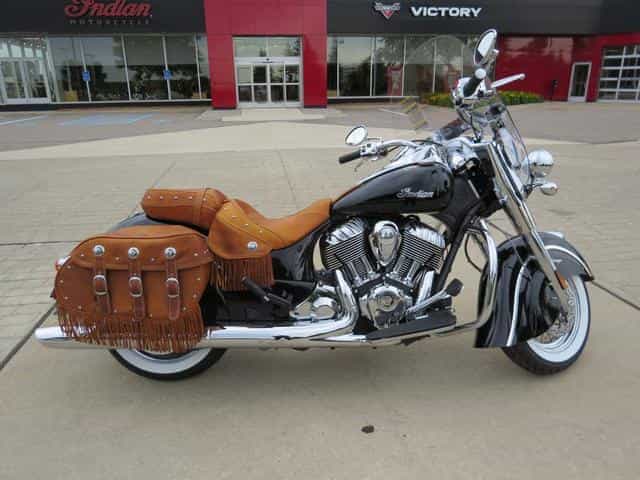 2015 Indian Chief Vintage Thunder Black Touring Bloomfield Hills MI