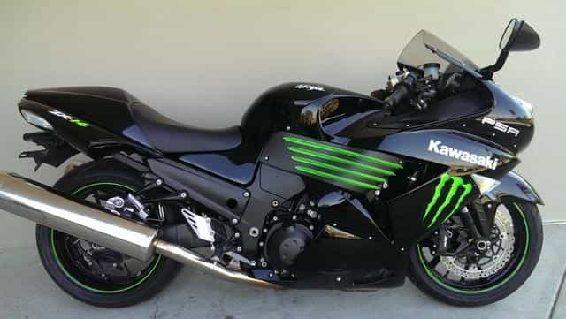 2009 Kawasaki Ninja ZX-14 Monster Energy Sportbike Grandview MO