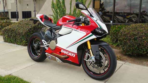 2012 Ducati 1199 Panigale S Tricolore Sportbike Escondido CA