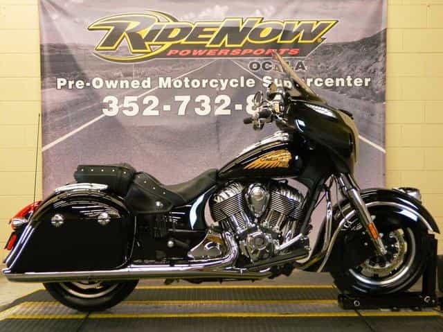 2014 Indian Chieftain Thunder Black Touring Gainesville FL