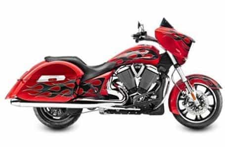 2015 Victory Cross Country - Havasu Red with Flames Touring Lakeville MN