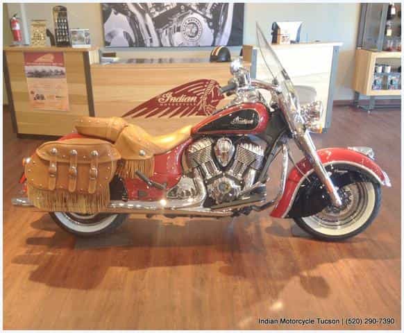 2015 Indian Chief Vintage Indian Red / Thunder Black Touring Tucson AZ
