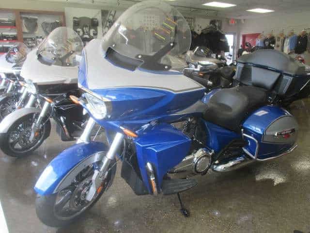2014 Victory Cross Country Tour - Boardwalk Blue / Silver Touring Livonia MI