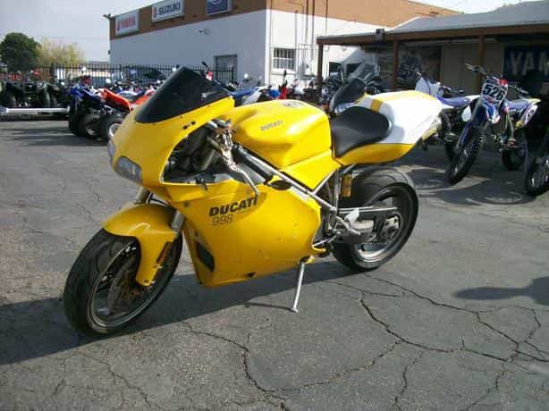 2002 Ducati 998 Sportbike Simi Valley CA