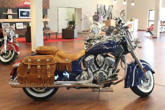 2014 Indian Chief Vintage Springfield Blue Touring Garland TX
