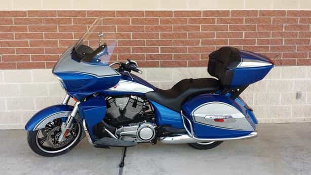 2014 Victory Cross Country Tour - Boardwalk Blue / Silver Touring El Campo TX