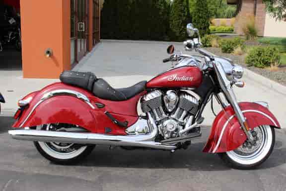 2014 Indian Chief Classic Indian Motorcycle Red Touring Meridian ID