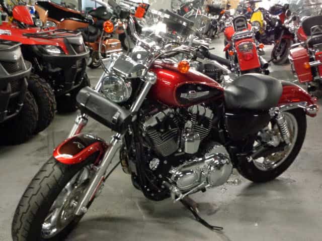 2012 Harley-Davidson XL1200C Sportster Custom Cruiser Augusta ME