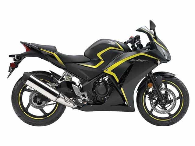 2015 Honda CBR300R ABS - Matte Black Metallic/Yellow 300R ABS Sportbike York PA