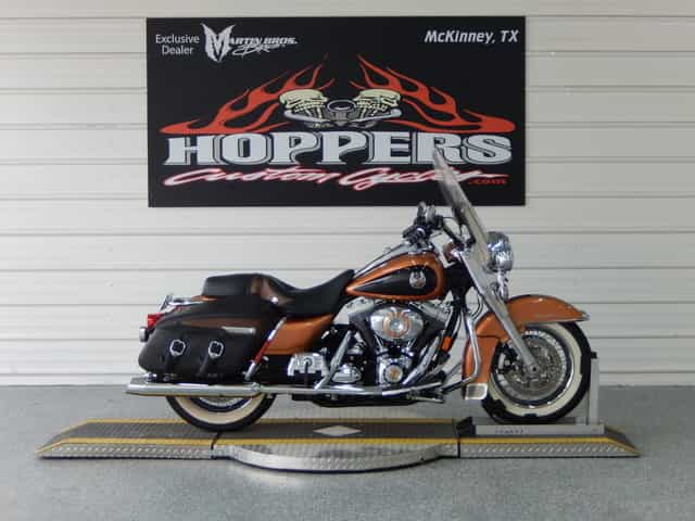 2008 Harley-Davidson FLHRC Road King Classic 105TH ANNIVERSAR Cruiser McKinney TX