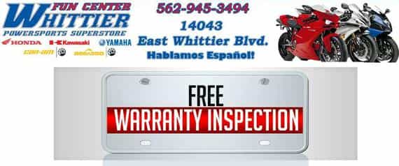 2013 Honda Free Warranty Inspection Standard Whittier CA