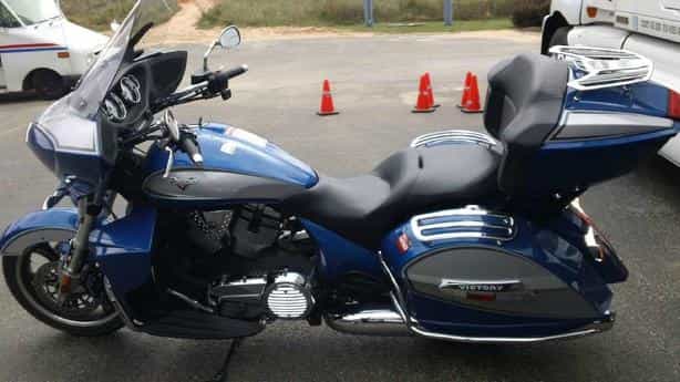 2014 Victory Cross Country Tour - Boardwalk Blue / Silver Touring Tyler TX