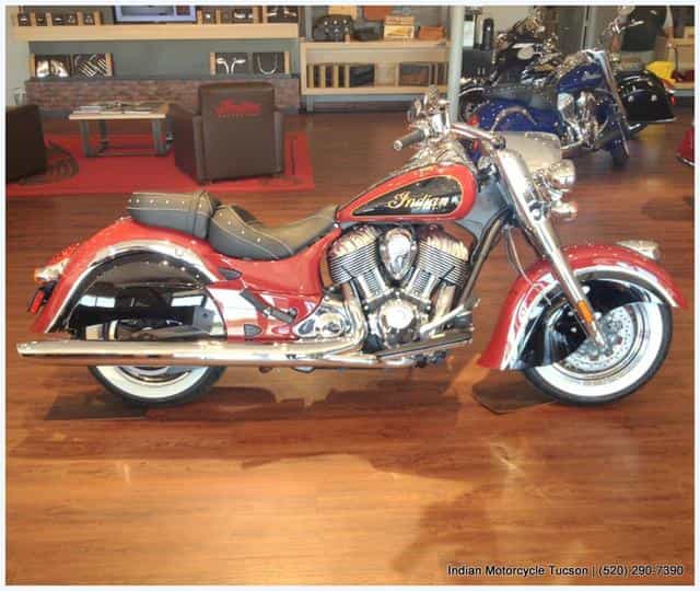 2015 Indian Chief Classic Indian Red/Thunder Black Touring Tucson AZ