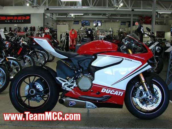 2013 Ducati 1199 Panigale S Tricolore Sportbike Villa Park IL