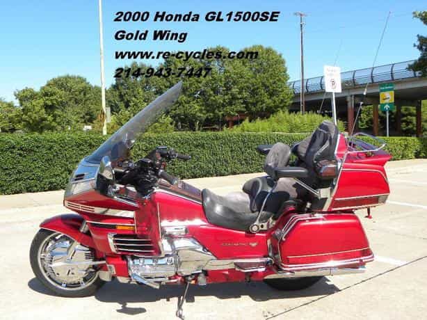 2000 Honda GL1500SE Gold Wing Touring Dallas TX