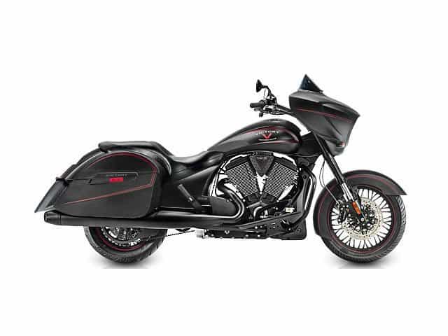 2015 Victory Cross Country Suede Black with Red Pinst Touring New Smyrna Beach FL