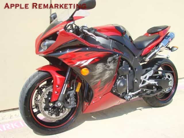2011 Yamaha YZF-R1 RED RAVEN Sportbike Arlington TX