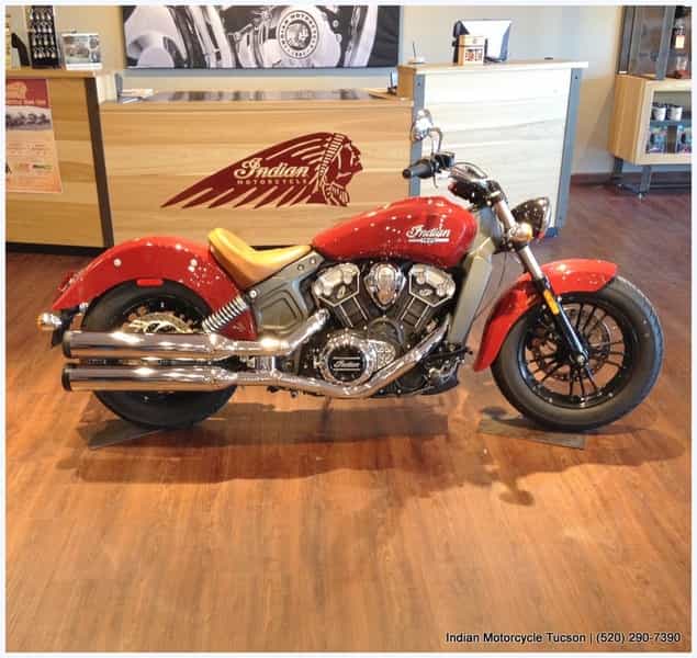 2015 Indian Scout Indian Red Cruiser Tucson AZ