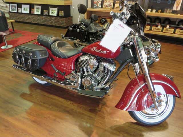 2014 Indian Chief Classic Indian Motorcycle Red Touring Olathe KS