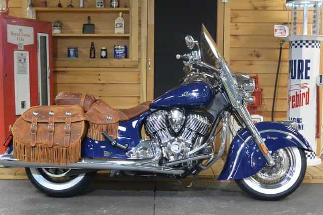2014 Indian Chief Vintage Springfield Blue Touring Concord NC