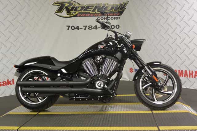2013 Victory Hammer 8-Ball Solid Black Cruiser Concord NC