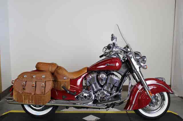 2015 Indian Chief Vintage Indian Red Touring Meridian ID