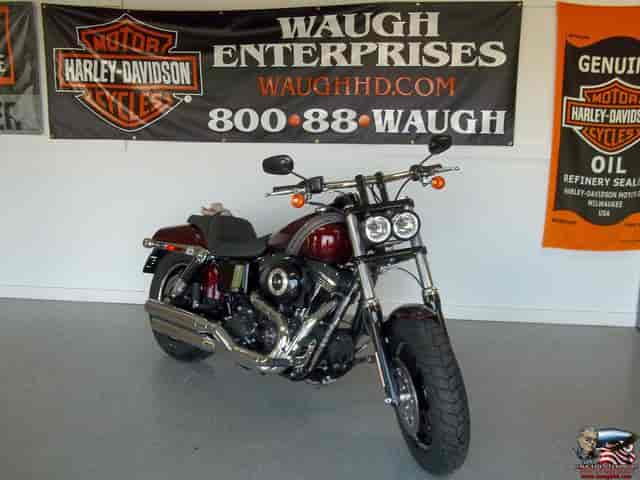 2015 Harley-Davidson FXDF Dyna Fat Bob Cruiser Orange VA