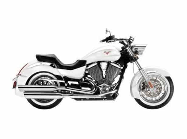 2013 Victory Boardwalk - Pearl White Cruiser Westerville OH