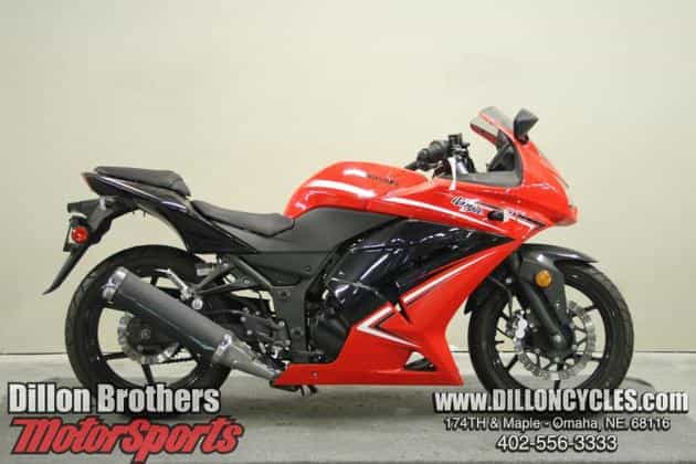 2012 Kawasaki EX250JCFA - Ninja 250R - Red Sportbike Omaha NE