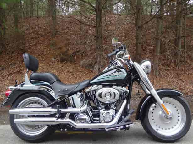 2010 Harley-Davidson FLSTF Fat Boy Cruiser BELLINGHAM MA