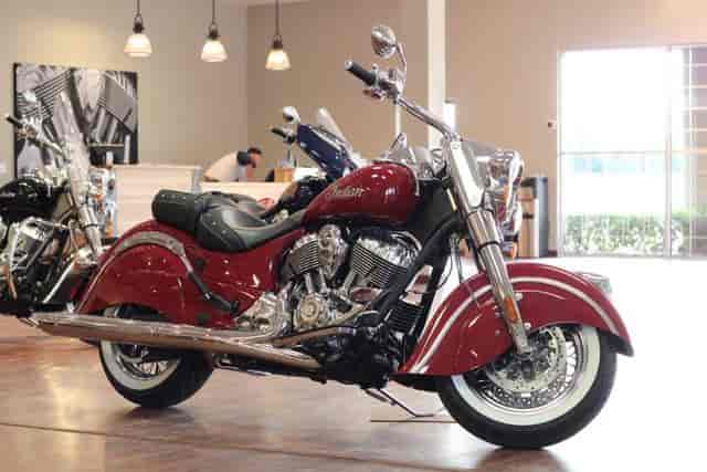 2014 Indian Chief Classic Indian Motorcycle Red Touring Garland TX