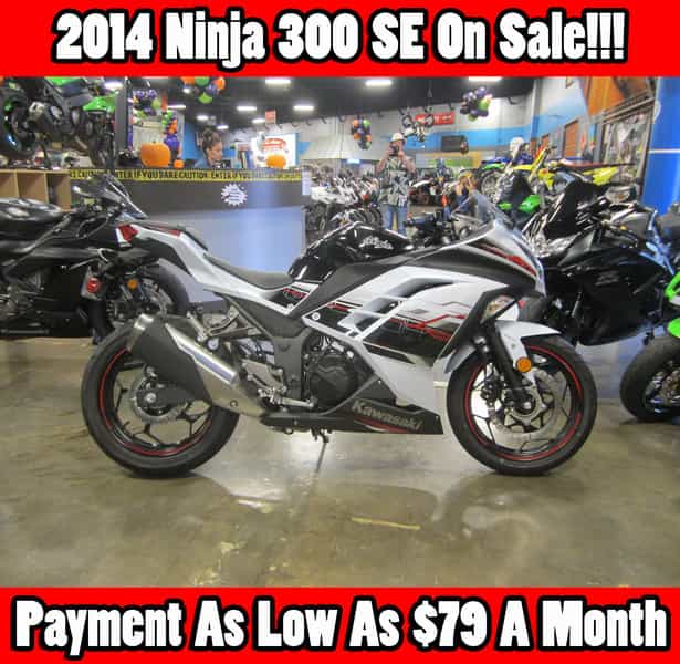 2014 Kawasaki Ninja 300 SE Sportbike Costa Mesa CA