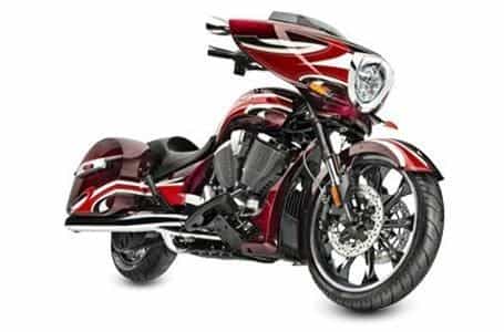 2015 Victory Magnum - Ness Midnight Cherry NESS Touring Lakeville MN