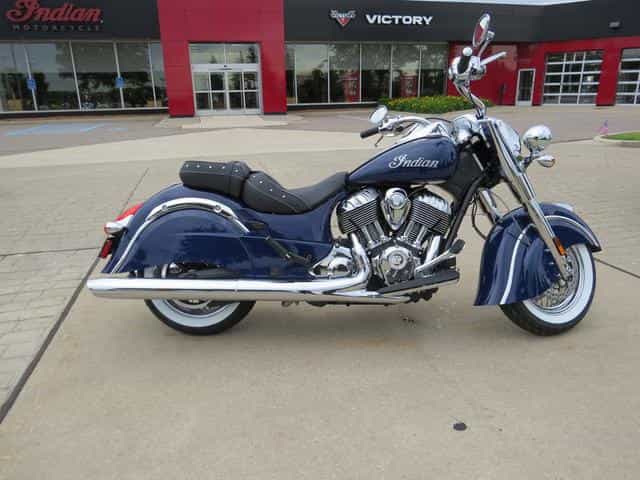 2014 Indian Chief Classic Springfield Blue Touring Bloomfield Hills MI