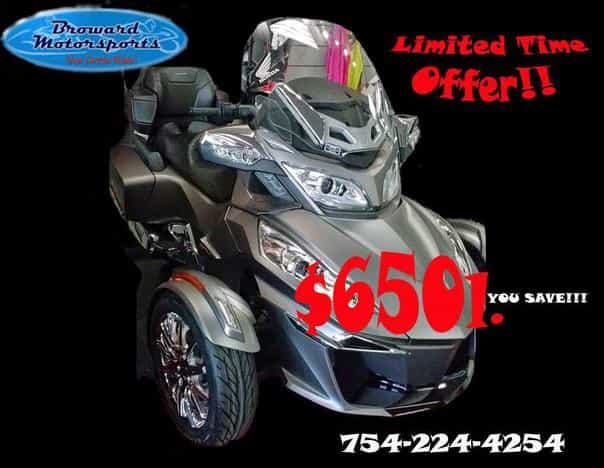 2014 Can-Am Spyder RT Limited Touring Fort Lauderdale FL