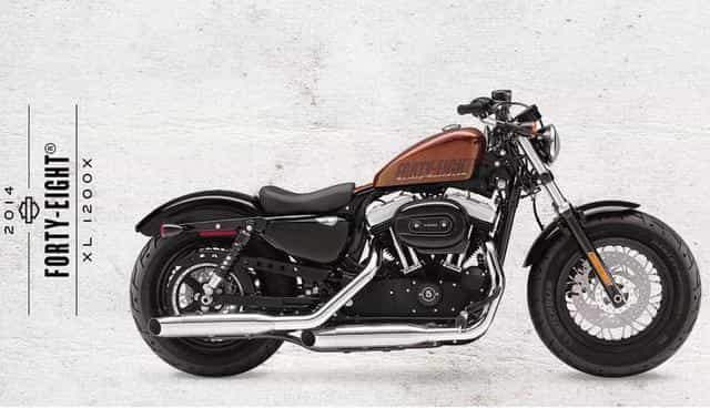 2014 Harley-Davidson XL1200X - Sportster Forty-Eight Standard Roanoke VA