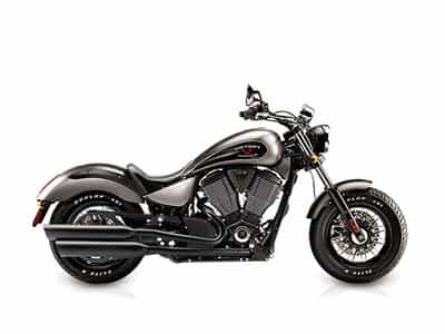 2015 Victory Gunner Suede Titanium Metallic with Blac Cruiser Plymouth IN