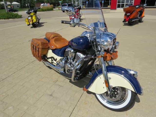 2014 Indian Chief Vintage Springfield Blue Touring Bloomfield Hills MI