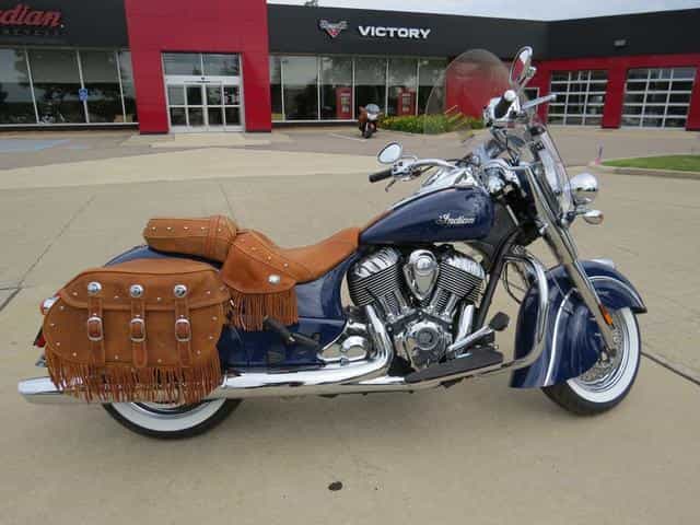 2014 Indian Chief Vintage Springfield Blue Touring Bloomfield Hills MI